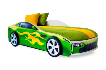 Детская кровать-машина Бондимобиль зеленый в Симферополе
