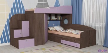 Детская кровать-шкаф Кадет-2, корпус Бодего, фасад Ирис в Симферополе