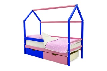 Детская кровать-домик Svogen синий-лаванда в Симферополе