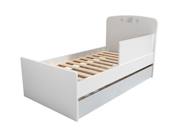 1-спальная детская кровать с ящиком и ограничителем НМ 041.07 «Лилу/Слоники» в Симферополе