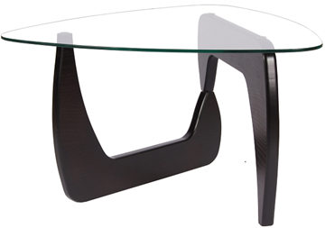 Стеклянный столик Берген-3, черный в Симферополе