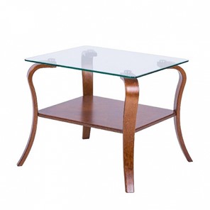 Стеклянный столик Шарм с каркасом цвета Вишня в Симферополе