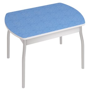 Кухонный стол Орфей-6, Синие цветы в Симферополе