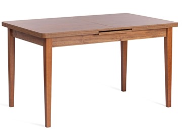 Кухонный стол раскладной AISHA (mod. 1151) ЛДСП+меламин/дерево граб, 130+35х80х75, walnut (орех) в Симферополе