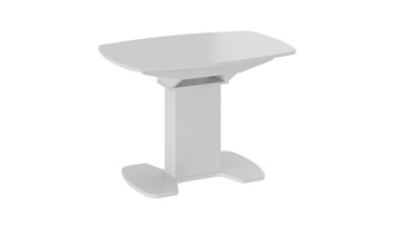 Стеклянный стол Портофино (СМ(ТД)-105.01.11(1)), цвет  Белый глянец/Стекло белое в Симферополе