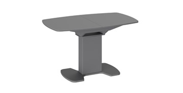 Стеклянный стол Портофино (СМ(ТД)-105.02.11(1)), цвет Серое/Стекло серое матовое LUX в Симферополе