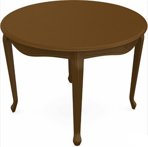 Обеденный круглый стол Кабриоль исп. Круг 1250, тон 2 (Морилка/Эмаль) в Симферополе