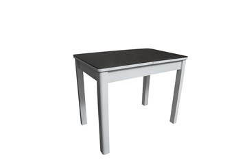 Кухонный раздвижной стол Айсберг-1СТ белое-черное в Симферополе