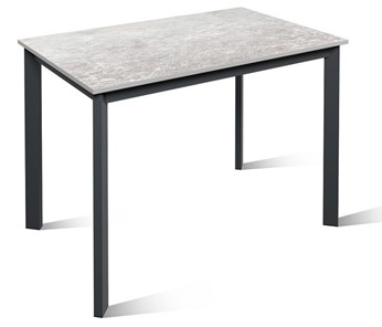 Маленький обеденный стол Cканди, Пластик Белый шунгит/Графит в Симферополе