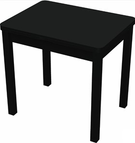 Раздвижной стол Бари дерево №8 (стекло черное/черный) в Симферополе