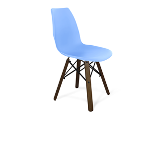 Кухонный стул SHT-ST29/S70 (голубой pan 278/темный орех/черный) в Симферополе