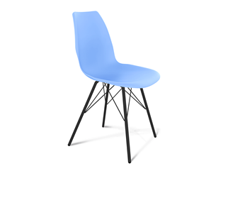 Обеденный стул SHT-ST29/S37 (голубой pan 278/черный муар) в Симферополе
