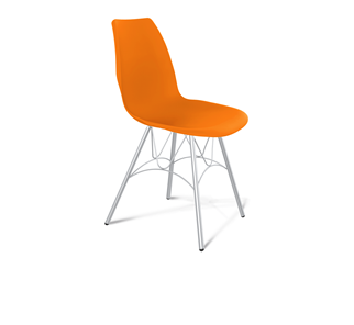 Обеденный стул SHT-ST29/S100 (оранжевый ral2003/хром лак) в Симферополе
