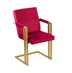 Кухонный стул Бруно, Золото/Аврора 11(бордовый) в Симферополе