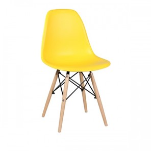 Кухонный стул EAMES DSW WX-503 PP-пластик желтый в Симферополе