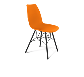 Обеденный стул Sheffilton SHT-ST29/S100 (оранжевый ral2003/черный муар) в Симферополе