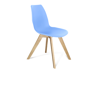 Кухонный стул SHT-ST29/S39 (голубой pan 278/прозрачный лак) в Симферополе