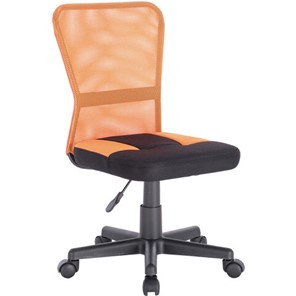 Кресло Brabix Smart MG-313 (без подлокотников, комбинированное, черное/оранжевое) в Симферополе