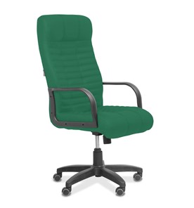 Офисное кресло для руководителя Атлант, ткань TW / зеленая в Симферополе