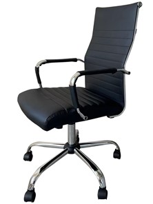 Кресло офисное C039D черный в Симферополе