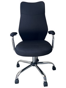 Кресло офисное C168 черный в Симферополе