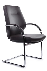 Кресло для офиса Alonzo-CF (С1711), темно-коричневый в Симферополе