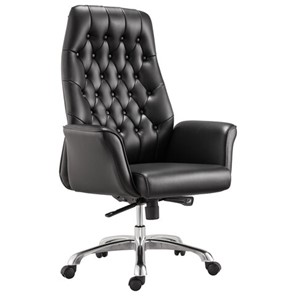 Кресло офисное BRABIX PREMIUM "Legacy EX-750", синхромеханизм, алюминий, экокожа, черное, 532492 в Симферополе