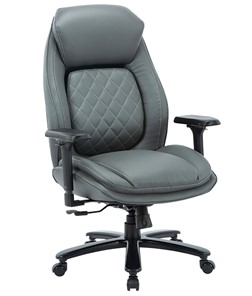 Офисное кресло CHAIRMAN CH403, серый, эко кожа в Симферополе