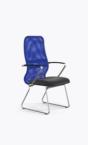 Кресло офисное Метта Ergolife Sit 8 B2-9K - X1+Extra (Синий-Черный) в Симферополе