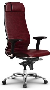 Кресло офисное Metta L 1m 38K2/4D мультиблок, нижняя часть 17838 бордовый в Симферополе