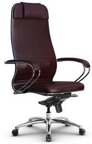 Кресло офисное Metta L 1m 38K2/K мультиблок, нижняя часть 17838 бордовый в Симферополе