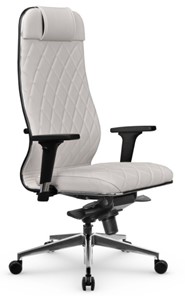 Кресло офисное Мetta L 1m 40M/2D Infinity Easy Clean (MPES) мультиблок, нижняя часть 17839 белый в Симферополе