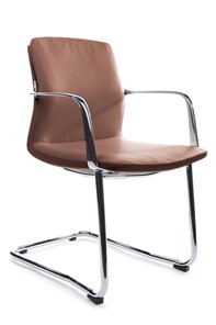Кресло для офиса Plaza-SF (FK004-С11), светло-коричневый в Симферополе