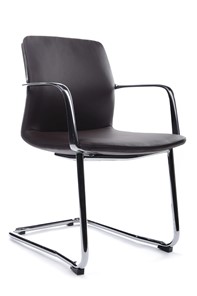 Офисное кресло Plaza-SF (FK004-С11), темно-коричневый в Симферополе
