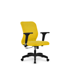 Офисное кресло SU-Mr-4/подл.200/осн.001 желтый в Симферополе