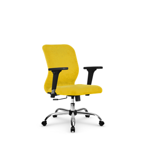 Кресло SU-Mr-4/подл.200/осн.003 желтый в Симферополе