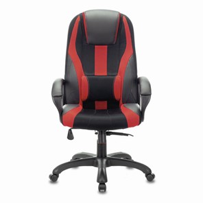 Компьютерное кресло Brabix Premium Rapid GM-102 (экокожа/ткань, черное/красное) 532107 в Симферополе