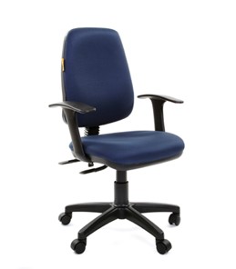 Кресло компьютерное CHAIRMAN 661 Ткань стандарт 15-03 синяя в Симферополе