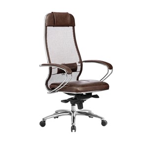 Офисное кресло Samurai SL-1.04, темно-коричневый в Симферополе