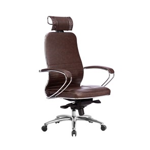 Офисное кресло Samurai KL-2.04, темно-коричневый в Симферополе