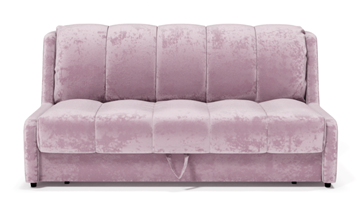 Прямой диван Аккордеон-Кровать 1,55 с каретной утяжкой, полоска (НПБ) в Симферополе