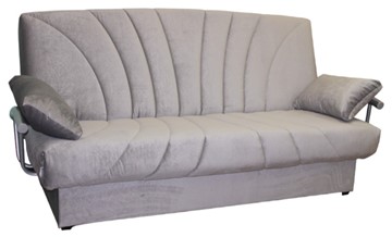 Прямой диван Hit-Divan Рио с металлическими подлокотниками в Симферополе