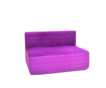 Кресло бескаркасное Тетрис 100х80х60, фиолетовое в Симферополе