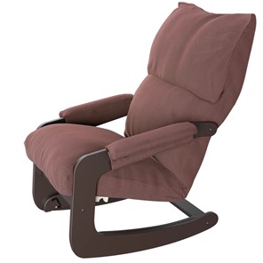 Кресло Трансформер Амадео ВСК №81 (каркас венге, сиденье коричнево-розовое) в Симферополе