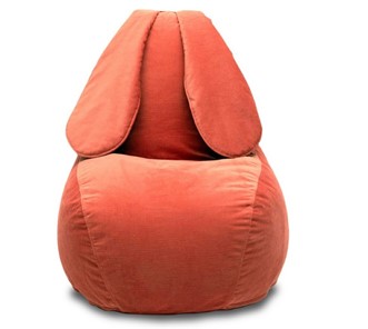Кресло-игрушка Зайка (длинные уши), оранжевый в Симферополе