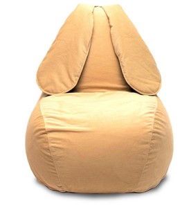Кресло Зайка (длинные уши), желтый в Симферополе