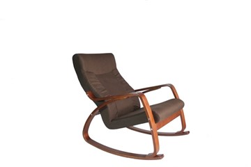 Кресло-качалка Женева, ткань шоколад в Симферополе