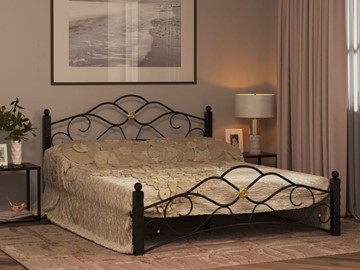Кровать Гарда 3, 160х200, черная в Симферополе