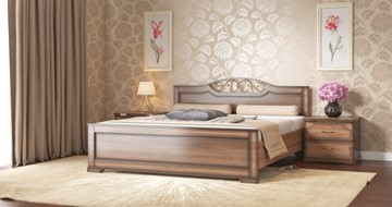 Кровать полутороспальная Жасмин 140*200 с основанием в Симферополе