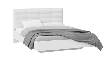 Кровать с мягкой спинкой Агата тип 1 (Белый) в Симферополе